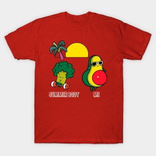 Avocado Summer Body T-Shirt